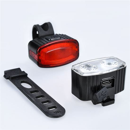 Set nabíjacích cyklo svietidiel, 160lm predné, zadné červená, li-ion, usb 6 solight set nabíjacích cyklo svietidiel, 160lm predné, zadné červená, li ion, usb