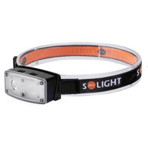 solight led čelové nabíjacie svietidlo, 100lm, sensor, li ion