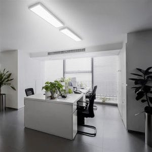 solight led stropné osvetlenie prisadené, 40w, 4800lm, 4000k, ugr