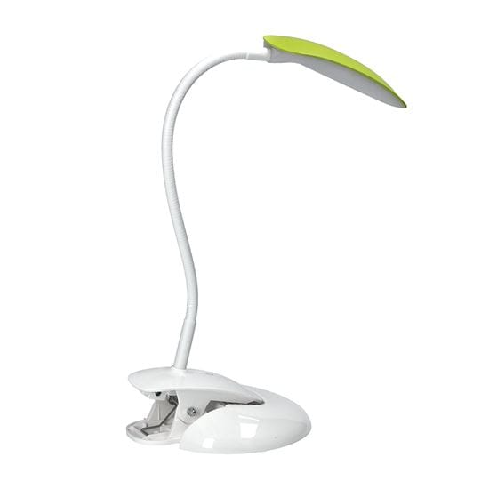 Led lampa 2v1, podstavec aj klip, 5w 4000k, 3 farebné kryty 4 solight led stmievateľná lampička 2v1, podstavec aj klip, 5w 4000k, 3 farebné kryty
