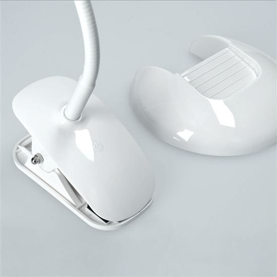 Led lampa 2v1, podstavec aj klip, 5w 4000k, 3 farebné kryty 5 solight led stmievateľná lampička 2v1, podstavec aj klip, 5w 4000k, 3 farebné kryty