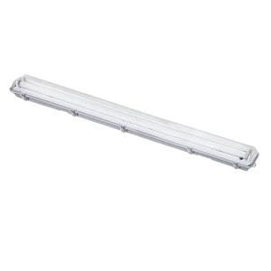 solight stropné osvetlenie prachotesné, g13, pre 2x 120cm led trubice, ip65, 127cm