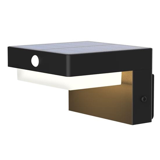 Led solárne nástenné osvetlenie palermo, 5w, 400lm, 3000k 3 solight led solárne nástenné osvetlenie palermo, 5w, 400lm, 3000k