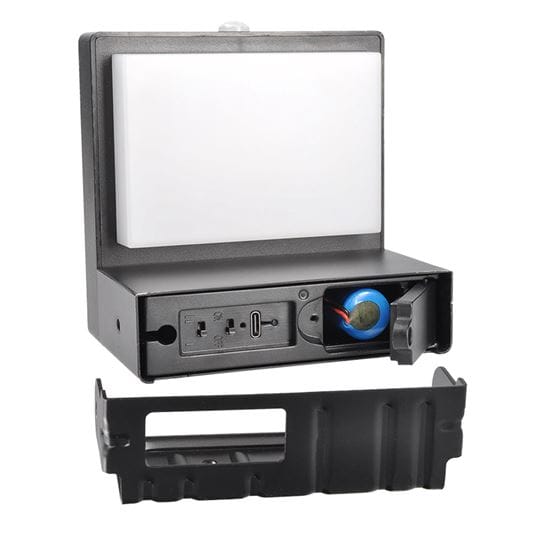 Led solárne nástenné osvetlenie palermo, 5w, 400lm, 3000k 7 solight led solárne nástenné osvetlenie palermo, 5w, 400lm, 3000k