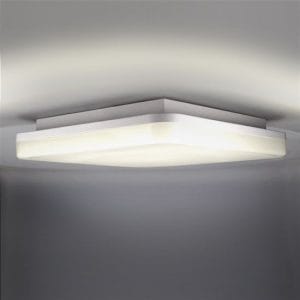solight led venkovné osvetlenie, prisadené, štvorcove, ip54, 24w, 1920lm, 4000k, 28cm