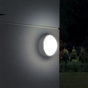 solight led vonkajšie osvetlenie, 18w, 1350lm, 4000k, ip65, 22cm