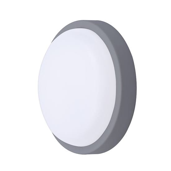 Led vonkajšie osvetlenie guľaté, 13w, 910lm, 4000k, ip54, 17cm, sivá farba 2 solight led vonkajšie osvetlenie guľaté, 13w, 910lm, 4000k, ip54, 17cm, sivá farba