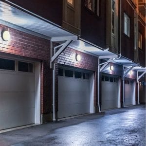 solight led vonkajšie osvetlenie guľaté, 13w, 910lm, 4000k, ip54, 17cm, sivá farba