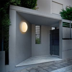 solight led vonkajšie osvetlenie guľaté, 20w, 1500lm, 4000k, ip54, 20cm