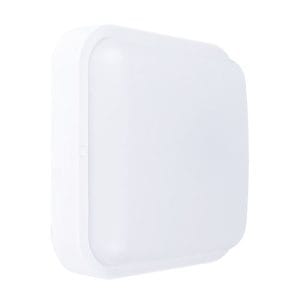 solight led vonkajšie osvetlenie štvorcové, 13w, 910lm, 4000k, ip54, 16cm