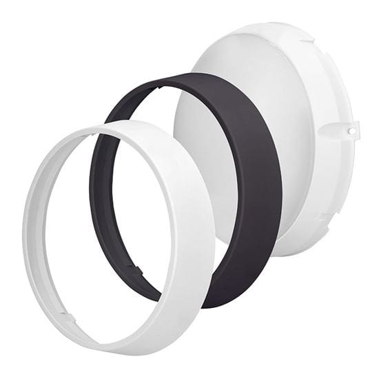 Led vonkajšie osvetlenie, nastaviteľná teplota svetla 20w, 1800lm, 22cm biely a čierny kryt 5 solight led vonkajšie osvetlenie, nastaviteľná teplota svetla 3cct, 15/18/20w, 1800lm, 22cm, 2v1 biely a čierny kryt