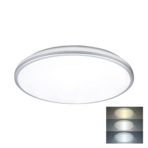 solight led osvetlenie s ochranou proti vlhkosti, ip54, 24w, 2150lm, 3cct, 38cm