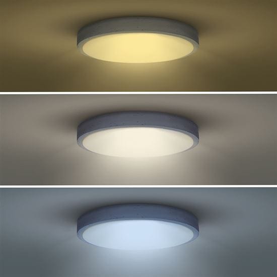 Led osvetlenie s diaľkovým ovládačom grey, 48w, 3360lm, 38cm 6 solight led osvetlenie s diaľkovým ovládačom grey, 48w, 3360lm, 38cm, zmena chromatickosti, stmievateľné