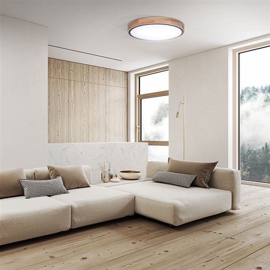 Led osvetlenie s diaľkovým ovládačom iron oak, 48w, 3360lm, 40cm 2 solight led osvetlenie s diaľkovým ovládačom iron oak, 48w, 3360lm, 40cm, zmena chromatickosti, stmievateľné