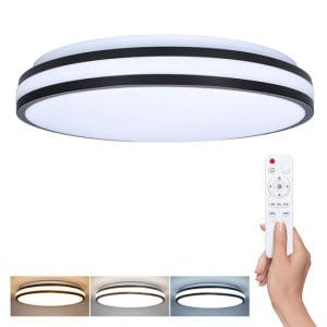 solight led osvětlení s dálkový ovladačem laskos, 48w, 3360lm, 39cm, změna chromatičnosti, stmívatelné