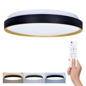 solight led osvětlení s dálkový ovladačem cala, 48w, 3360lm, 38cm, změna chromatičnosti, stmívatelné