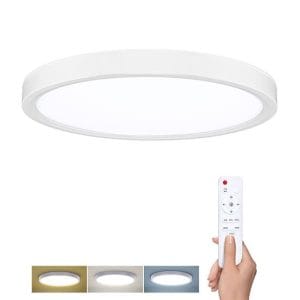 solight led osvětlení s dálkovým ovladačem estela white, 60w, 4500lm, 50cm, změna chromatičnosti, stmívatelné