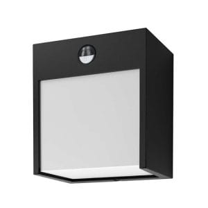 led vonkajšie nástenné osvetlenie terni, 12w, 560lm, 3000k, pir sensor, led svetlo so sensorom pohybu, p4you shop, led osvetlenie domu, vonkajšie svetlo