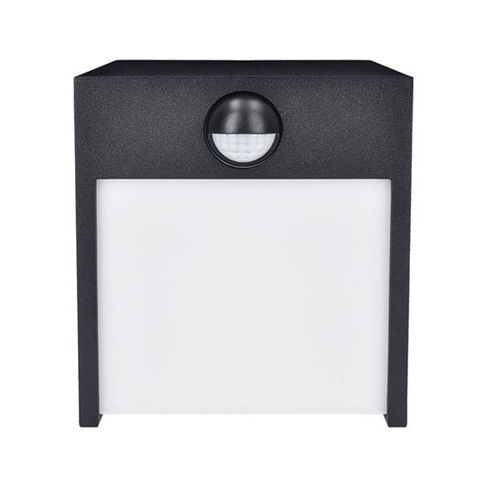 Led vonkajšie nástenné osvetlenie so sensorom terni, 12w, 560lm, 3000k 3 led vonkajšie nástenné osvetlenie terni, 12w, 560lm, 3000k, pir sensor, led svetlo so sensorom pohybu, p4you shop, led osvetlenie domu, vonkajšie svetlo