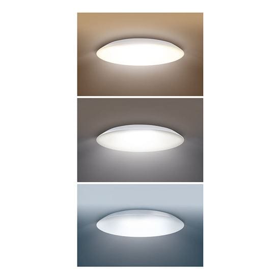 Led stropné svietidlo adrano 28w ip54 (38cm) – 3 farby svetla 3 solight led osvetlenie adrano s ochranou proti vlhkosti, ip54, 28w, 2380lm, 3cct, 38cm