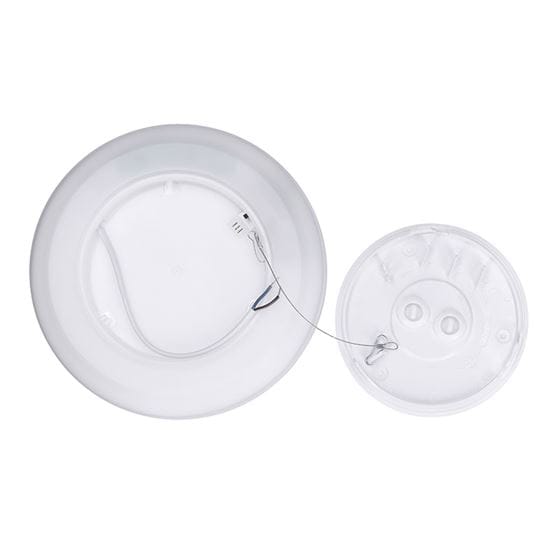 Kompaktné led svietidlo acate 18w ip54 3cct - 3 farby svetla 4 solight led osvetlenie acate s ochranou proti vlhkosti, ip54, 18w, 1620lm, 3cct, 22cm, strieborná