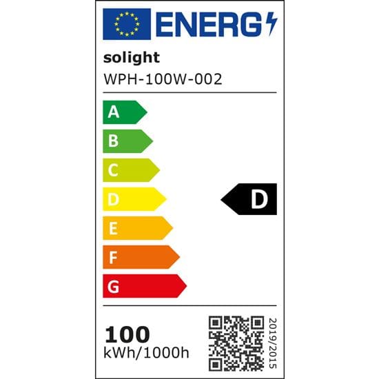 Priemyselné led svietidlo high bay 100w: špičkový výkon 14 000 lm s riadením dali 3 solight high bay, 100w, 14000lm, 120°, philips, mw, 5000k, ugr