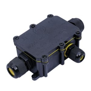 solight vodeodolná prepojovací krabička ip68, 1x vstup, 2x výstup, 5 12mm, max. 2.5mm2