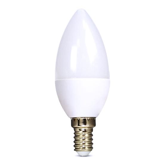 Led žiarovka sviečka, 6w, e14, 6000k, 510lm 1 solight led žiarovka, sviečka, 6w, e14, 6000k, 510lm