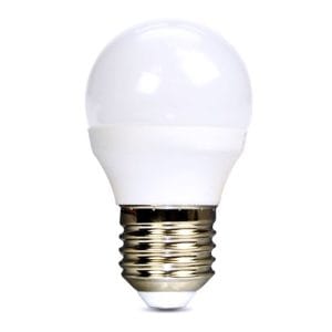 solight led žiarovka, miniglobe, 8w, e27, 3000k, 720lm