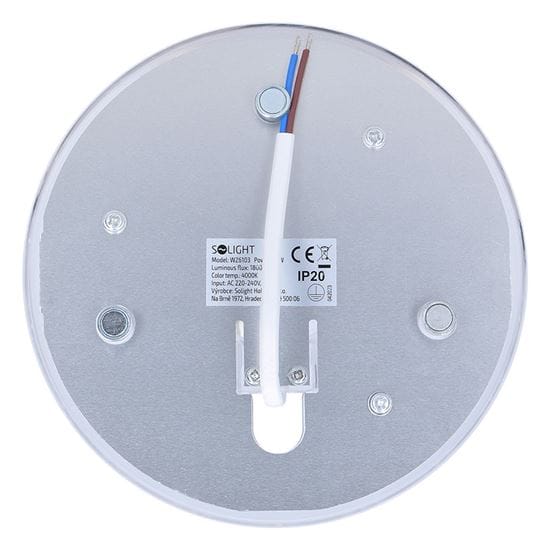 Led svetelný zdroj do stropných svetiel, 18w, 1800lm, 4000k, 155mm 3 solight led svetelný zdroj do stropných svetiel, 18w, 1800lm, 4000k, 155mm